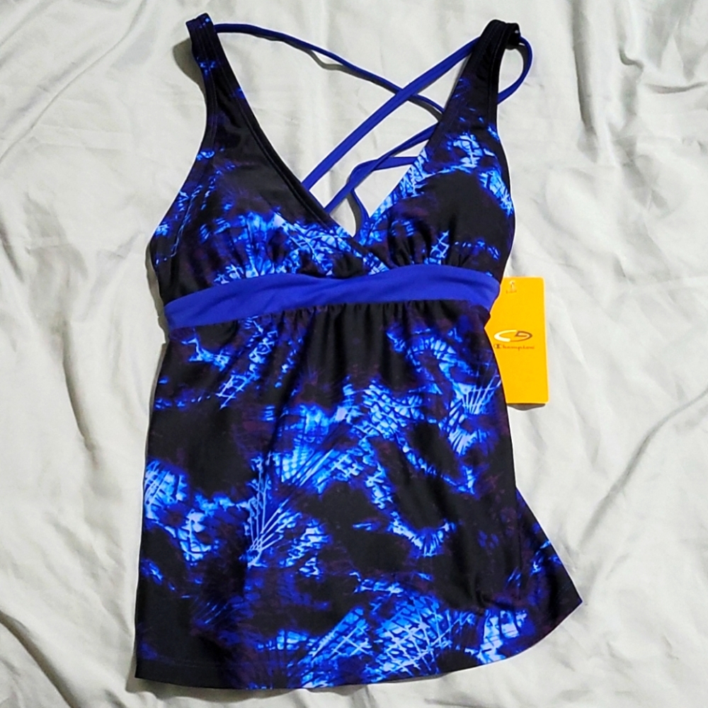 Champion bathing suit, tank only, size medium NWT